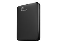 WD Elements Portable WDBLSS0050BBK - Hårddisk - 5 TB - extern (portabel) - USB 3.2 Gen 1 - svart WDBLSS0050BBK-WESN