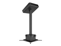 Multibrackets M Pro HD Series - Monteringssats (takmontering, teleskopförlängningsarm) - kraftig - för projektor - lutande, lateralt lutning 90°, 40 kg - stål - svart 7340234814077