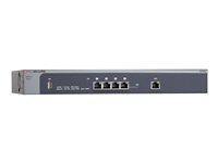 NETGEAR ProSecure Unified Threat Management Appliance UTM5 - Säkerhetsfunktion - med 1 års webb, 1 års e-post och 1 års programunderhåll samt uppgraderingar, 24/7-stöd och avancerat byte - 4 portar - GigE UTM5EW-100EUS