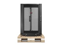 APC NetShelter SX - Rack skåp - svart - 18U - 19" - TAA-kompatibel - för P/N: SURT48RMXLBP AR3106SP