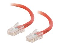 C2G Enhanced Cat5E 350MHz Assembled Patch Cable - Patch-kabel - RJ-45 (hane) till RJ-45 (hane) - 20 m - CAT 5e - tvinnad - röd 83089