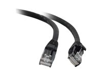 C2G - Patch-kabel - RJ-45 (hane) till RJ-45 (hane) - 5 m - UTP - CAT 5e - startad, hakfri - svart 82416