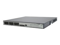 HPE 1910-24G-PoE (170 W) Switch - Switch - Administrerad - 24 x 10/100/1000 (PoE) + 4 x SFP - rackmonterbar - PoE JE008A#ABB