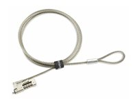 Kensington NanoSaver 2.0 - Lås för säkerhetskabel - serialized - silver - 1.8 m (paket om 25) K65102WW