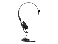 Jabra Engage 50 II UC Mono - Headset - på örat - kabelansluten - USB-C 5093-610-299