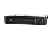 APC Smart-UPS 750VA LCD RM - UPS (kan monteras i rack) - AC 230 V - 500 Watt - 750 VA - Ethernet, RS-232, USB - utgångskontakter: 4 - 2U - svart - med APC UPS Network Management Card - för P/N: AR4018SPX432, AR4024SP, AR4024SPX429, AR4024SPX431, AR4024SPX432, NBWL0356A SMT750RMI2UNC