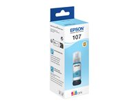 Epson EcoTank 107 - 70 ml - ljus cyan - original - påfyllnadsbläck - för EcoTank ET-18100 C13T09B540
