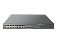 HPE 5120-24G-PoE+ EI Switch with 2 Interface Slots - Switch - Administrerad - 24 x 10/100/1000 (PoE) + 4 x kombinations-SFP - rackmonterbar - PoE JG236A#ABB